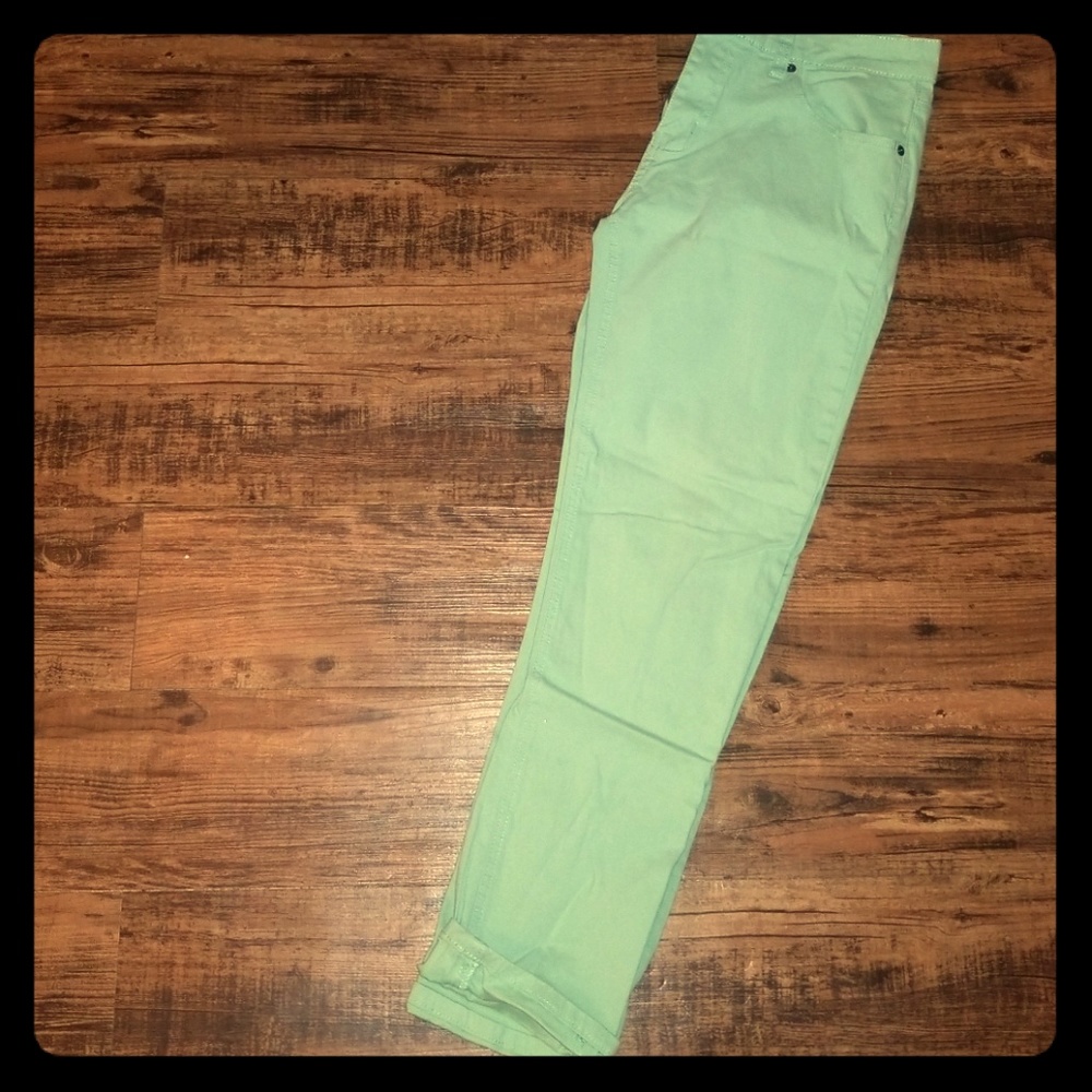 Mint Green Rue21 Skinny Jeans